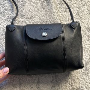 Longchamp Le Pliage Cuir mini crossbody bag